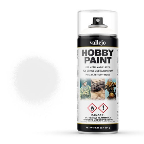 VA28010 - Vallejo - Hobby Paint Spray Primer Premium White - weiss ( 400ml )