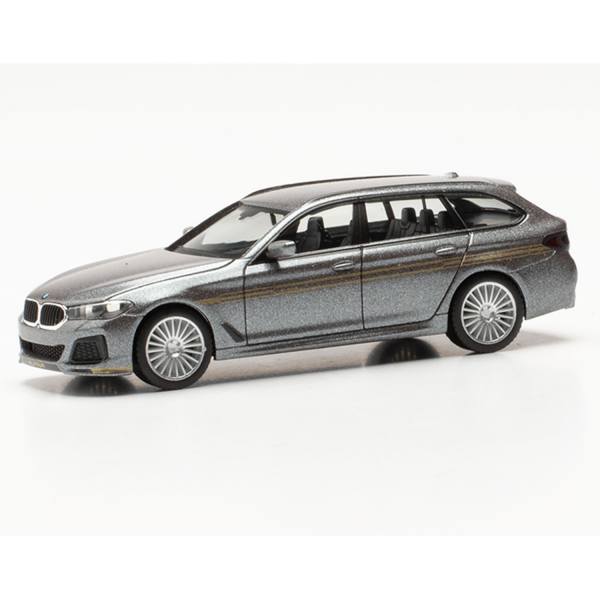 430968 - Herpa - BMW Alpina 5er Touring, frozen pure grey metallic