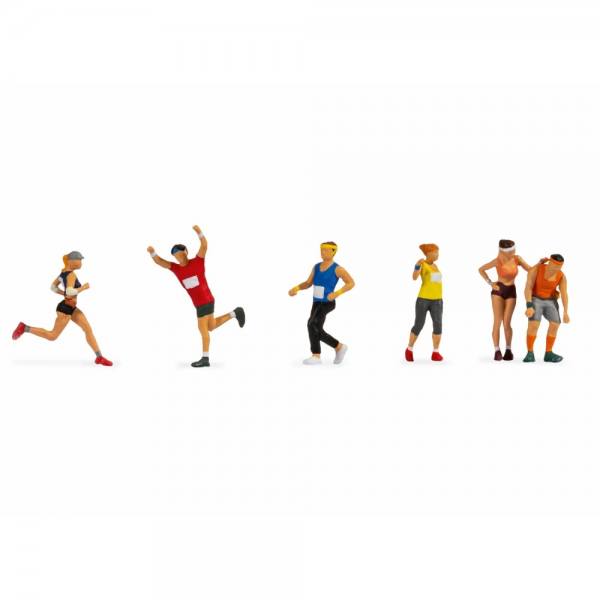 15890 - NOCH Figuren - Marathonläufer ( 6 Stück )
