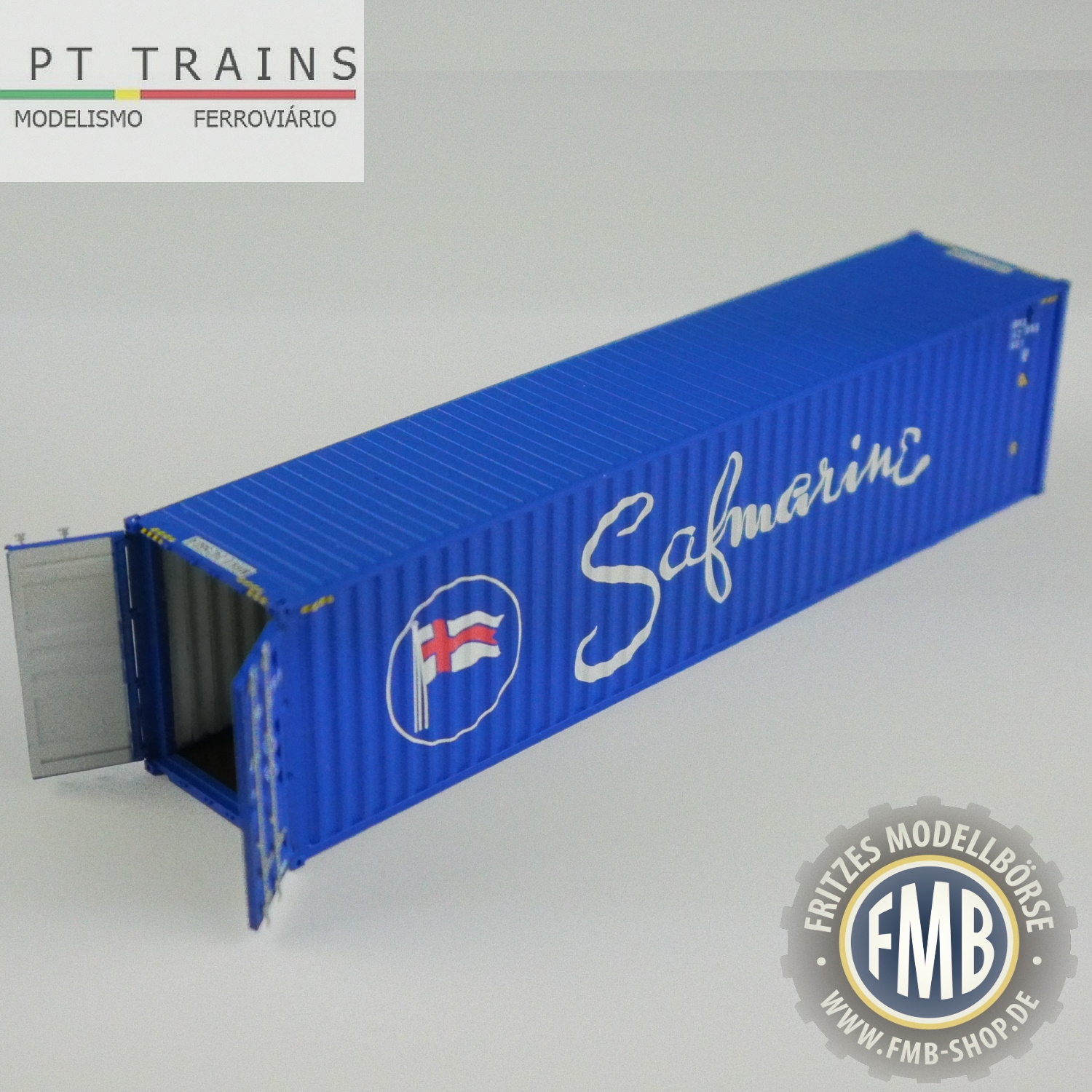 SAFMARINE HO Scale Shipping Container 840004-40ft HC Container