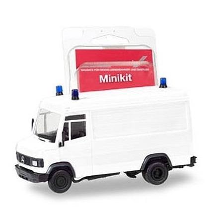 013482 - Herpa MiniKit - Mercedes-Benz T2 Kasten, weiß