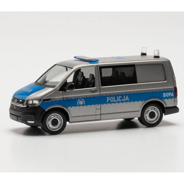 097109 - Herpa - Volkswagen VW T6.1 Halbbus Funkstreifenwagen "Policija" PL