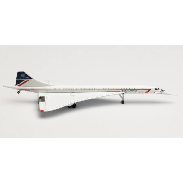 535625 - Herpa Wings - British Airways Aerospatiale-BAC Concorde, nose down - Landor colors