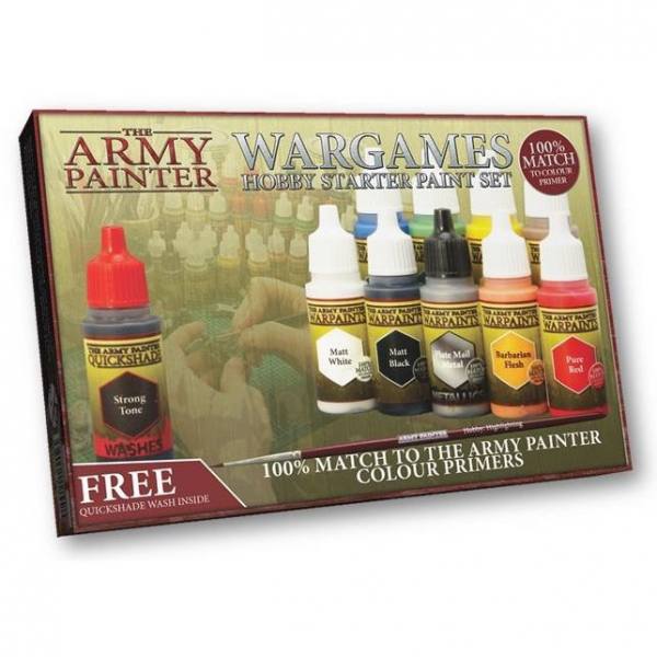 APWP8020 - The Army Painter - Warpaints Starter Paint Set