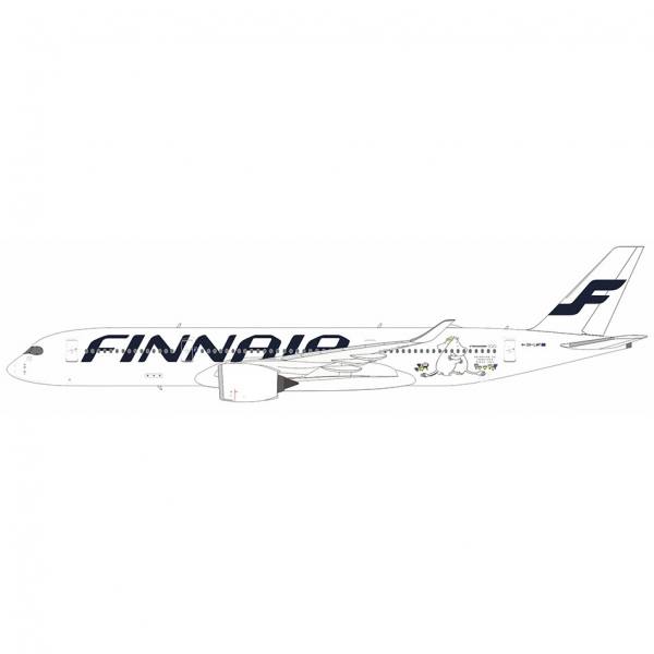 39046 - NG Models - Finnair "Moomin, Finnair 100" Airbus A350-900 - OH-LWP -