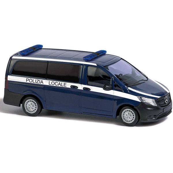 51148 - Busch - Mercedes-Benz Vito `14 Bus Funkstreifenwagen "Polizia Locale" - Polizei Italien