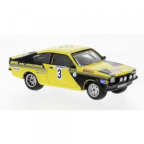 20403 - Brekina - Opel Kadett C Coupe GT/E  "#3 H. Mikkola / Monte Carlo 1976"