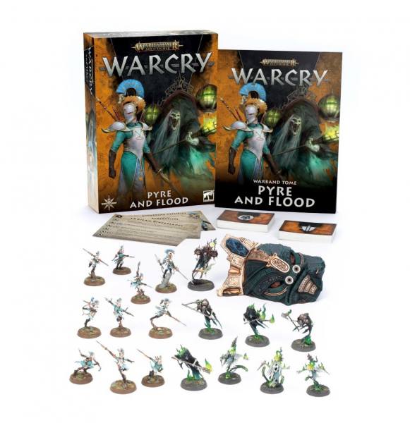 112-18 - Warhammer Age of Sigmar - WARCRY - PYRE & FLOOD (DE) - Tabletop
