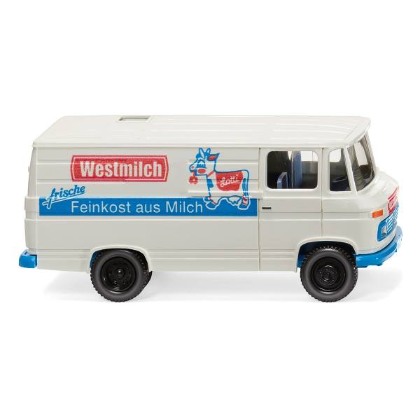 027058 - Wiking - Mercedes-Benz L 406 Kasten (1967-74) "Westmilch"
