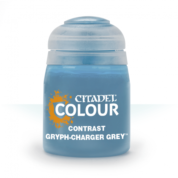29-35 - CITADEL - CONTRAST GRYPH-CHARGER GREY 18ml - Grau