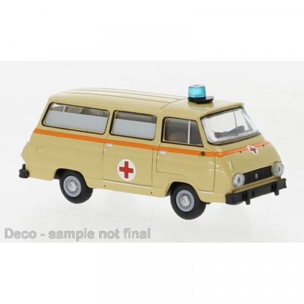 30816 - Brekina - Skoda 1203 KTW `1969 "Ambulanz" DDR