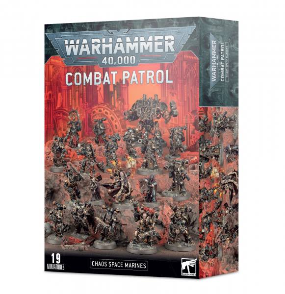 43-89 - Warhammer 40.000 - CHAOS SPACE MARINES - Combat Patrol - Tabletop