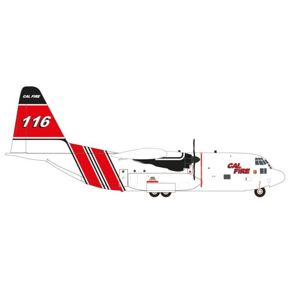 571470 - Herpa Wings - CAL Fire Lockheed Martin C-130H Hercules - 116 -