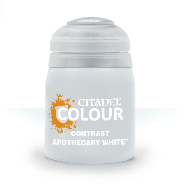 29-34 - CITADEL - CONTRAST APOTHECARY WHITE 18ml - Weiß