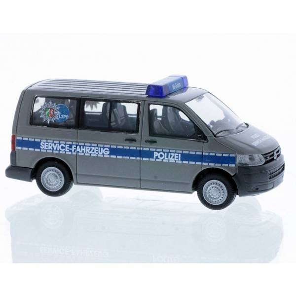 53466 - Rietze - Volkswagen VW T5 `10  Bus  "Polizei Nordrhein-Westfalen / Service"