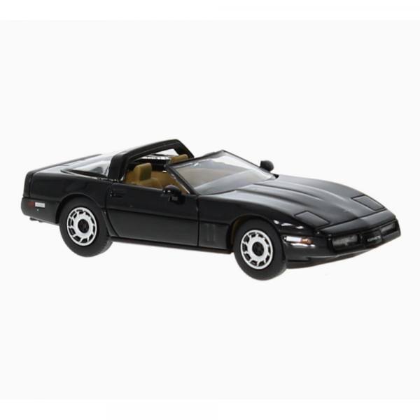 870317 - PCX87 - Chevrolet Corvette C4 Targa/Coupe 1984, schwarz