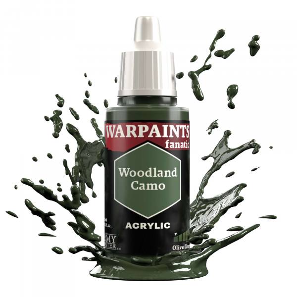 WP3067 - Warpaints Fanatic - The Army Painter - Woodland camo