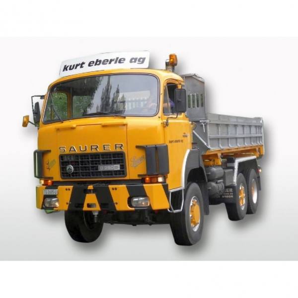 G0008730 - GMTS - Saurer D330 3achs Frontlenker Kipper - orange Fahrerhaus - CH -