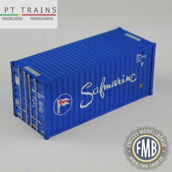 820004 - PT-Trains - 20ft. Container "Safmarine - MRKU8788947"