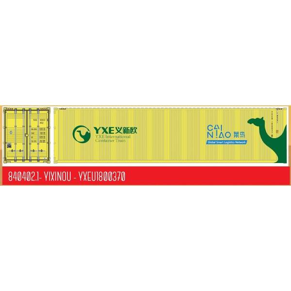 840402.1 - PT-Trains - 40ft. Highcube Container "Yixinou - YXEU1800370"