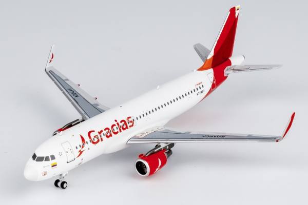 15030 - NG Models - Avianca Airbus A320 "Gracias" - N724AV -