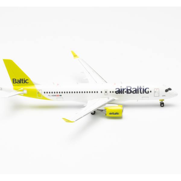 571487-001 - Herpa Wings - airBaltic Airbus A220-300 - YL-ABM -