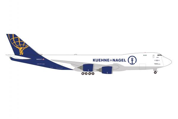 537506 - Herpa Wings - Kuehne+Nagel (Atlas Air) Boeing 747-8F - N862GT -