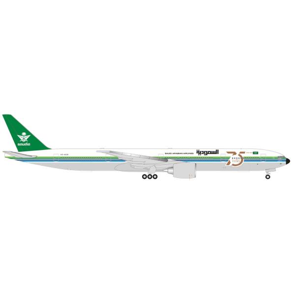 536233 - Herpa Wings - Saudia Boeing 777-300ER "75 years" Retrojet - HZ-AK28 -