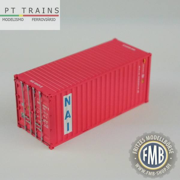 820005 - PT-Trains - 20ft. Container "PSL Navegacao - NAIU4004748"