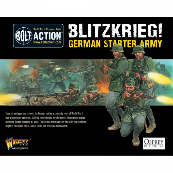 409912022 - Bolt Action - Germans - Blitzkrieg Starter Army