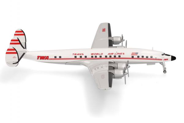 558372-001 - Herpa Wings - TWA Trans World Airlines Lockheed L-1649A Jetstream  - N8083H -