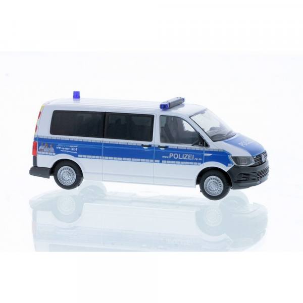 53735 - Rietze - Volkswagen VW T6 Bus LR Funkstreifenwagen  "Polizei Rheinland-Pfalz"