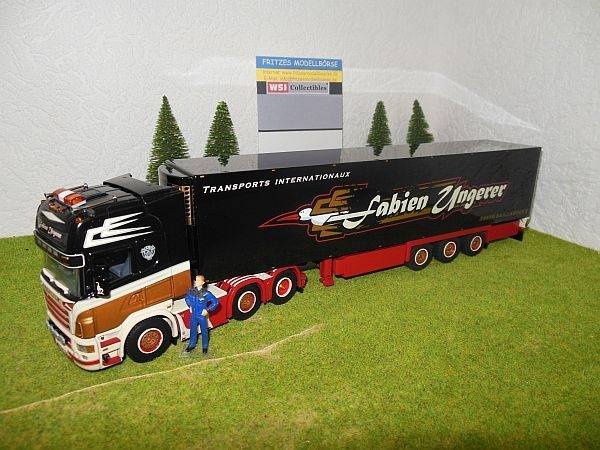 02-1166 - WSI - Scania R5  3achs Topline mit 3achs Kühlkofferaufliger - Fabien Ungerer -