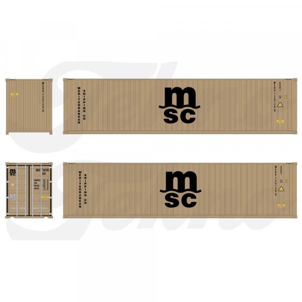 86999 - Tekno - 40ft Container - MSC - CH -