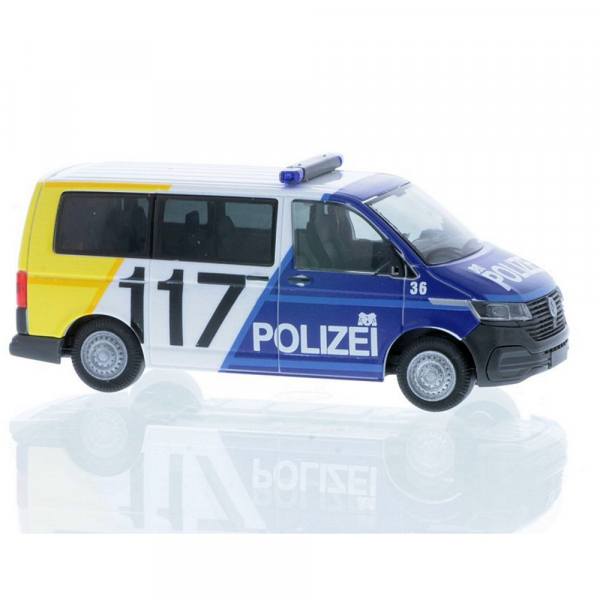 53700 - Rietze - Volkswagen VW T6.1 Bus Funkstreifenwagen "Polizei Basel-Stadt" CH