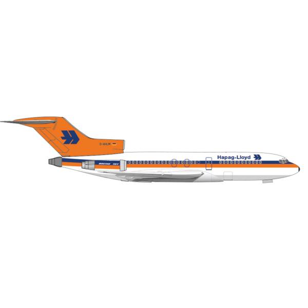 536257 - Herpa Wings - Hapag Lloyd Flug Boeing 727-100 - D-AHLM