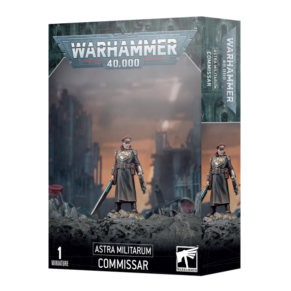 47-50 - Warhammer 40.000 - ASTRA MILITARUM - COMMISSAR - Tabletop