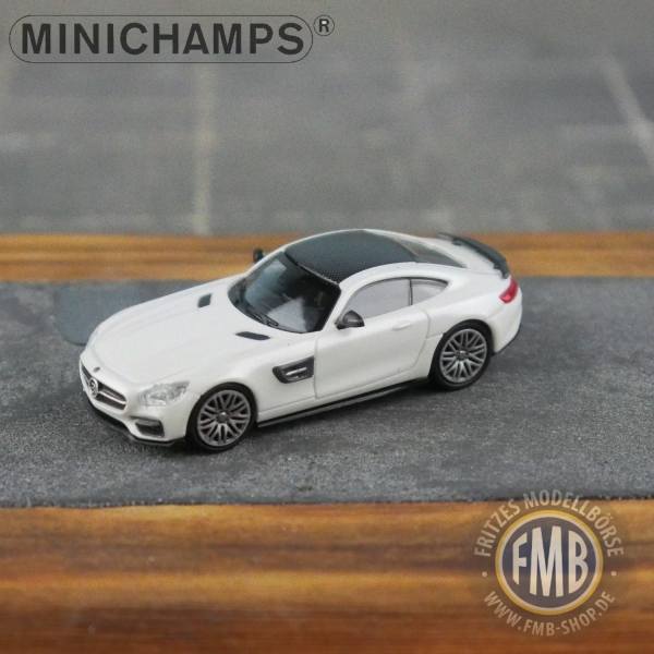 037324 - Minichamps - Brabus 600 auf Basis Mercedes-Benz AMG-GT S (2015), weiß metallic
