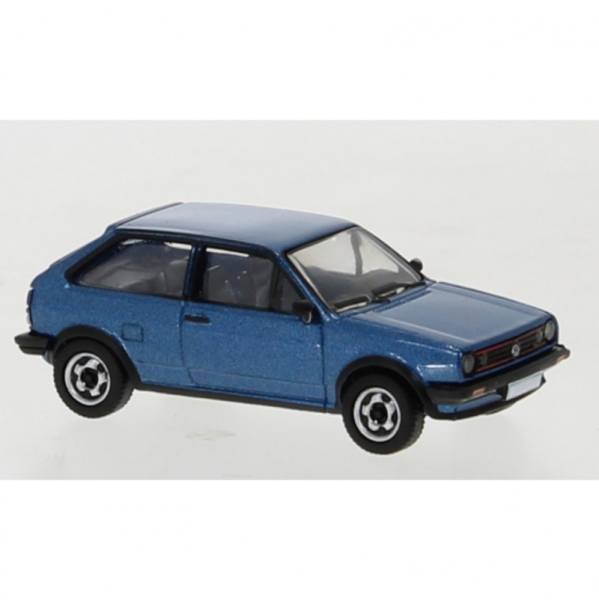 870203 - PCX87 - Volkswagen VW Polo II Coupé `1985, blau metallic