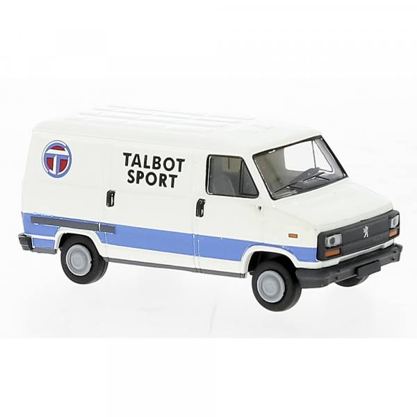 34920 - Brekina - Peugeot J5 Kasten  "Talbot Sport / Begleitfahrzeug RAC Rallye `80"
