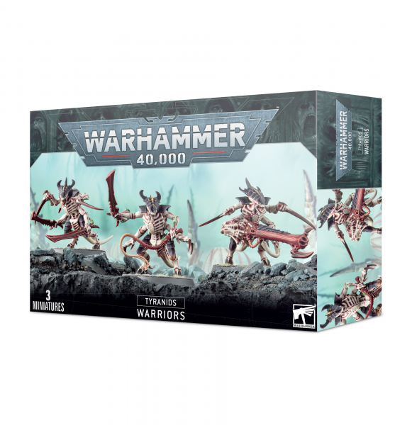 51-18 - Warhammer 40.000 - Tyranids - Warriors - Tabletop