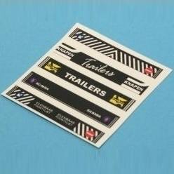 80481 - Tekno Parts - Sticker / Decals 102, Markierung, Knapen, Kraker, Scania und Elenbaas
