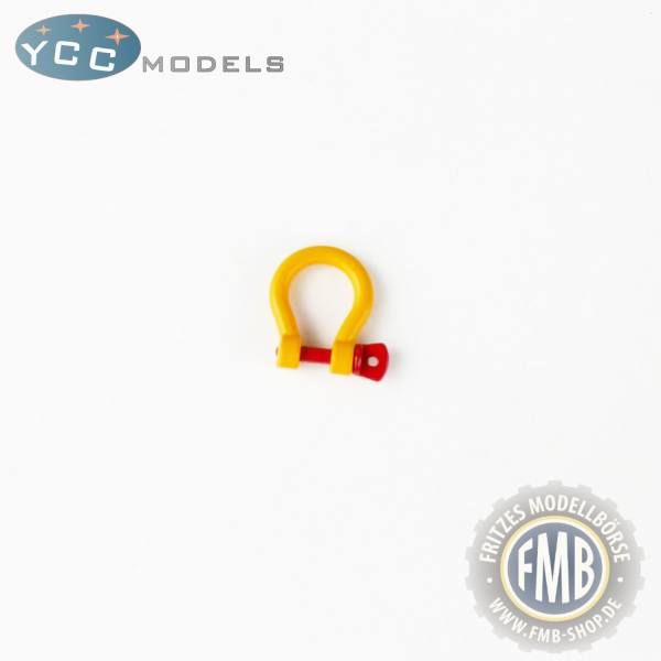 YC632-2 - YCC Models - Schäkel 100t, gelb/rot
