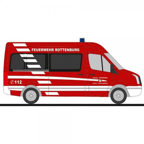 53132 - Rietze - Volkswagen VW Crafter `11 Bus - MTW  "Feuerwehr Rottenburg"