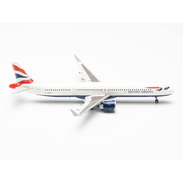 572422 - Herpa Wings - British Airways Airbus A321neo - G-NEOY -