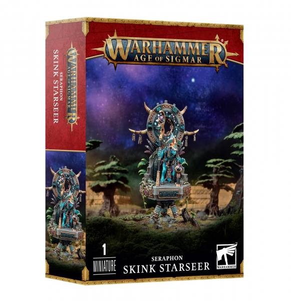88-25 - Warhammer Age of Sigmar - Seraphon - SKINK STARSEER - Tabletop