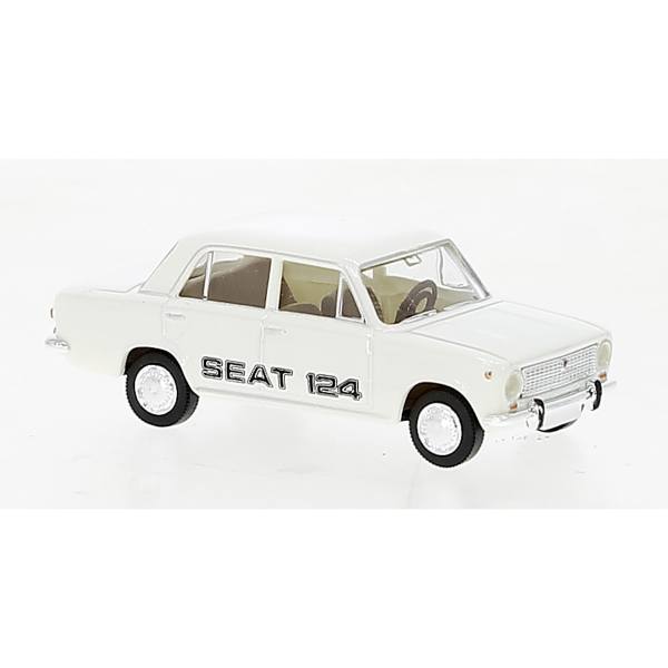 22419 - Brekina - Seat 124 Limousine `1968, weiß