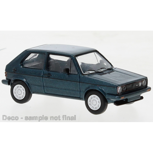 870526 - PCX87 - Volkswagen VW Golf I GTI "Pirelli" ´1980, metallic dunkelgrün