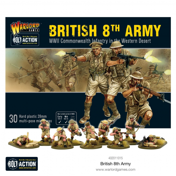 402011015 - Bolt Action - British - 8th Army Infantry