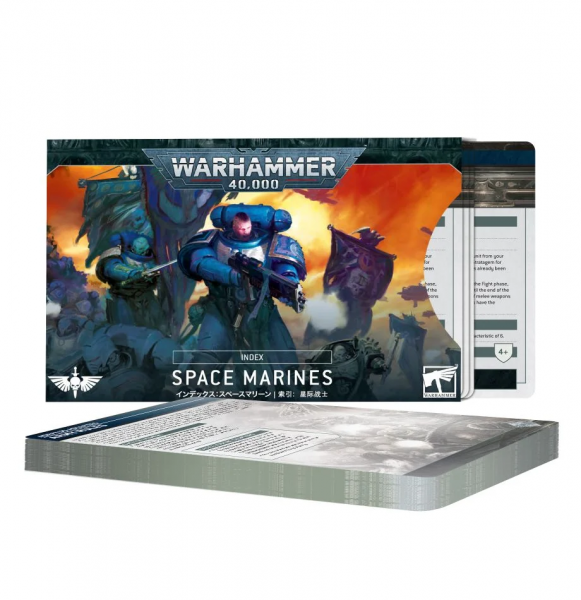 72-48 - Warhammer 40.000 - INDEX CARDS SPACE MARINES - Tabletop GB